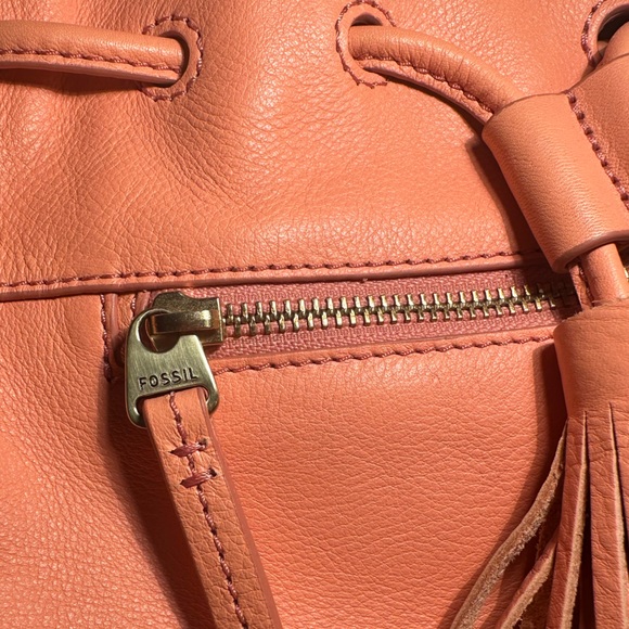 Fossil “Jules Tassel Drawstring” Bag - NWT - Picture 6 of 13
